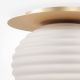 Plafoniere - Plafoniera design modern decorativ Reels 1L auriu/alb