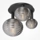 Plafoniere - Plafoniera design modern decorativ Reels 3L fumurie