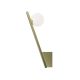 Aplice, corpuri de iluminat pentru pereti - Aplica de perete design modern minimalist Kazimir auriu/alb