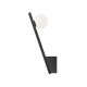 Aplice, corpuri de iluminat pentru pereti - Aplica de perete design modern minimalist Kazimir negru/alb