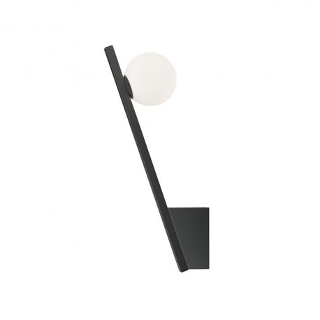 Aplice, corpuri de iluminat pentru pereti - Aplica de perete design modern minimalist Kazimir negru/alb