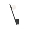 Aplica de perete design modern minimalist Kazimir negru/alb