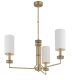 Candelabru 3 brate design clasic realizat manual Genova