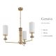 Candelabre, Lustre - Candelabru 3 brate design clasic realizat manual Genova
