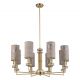 Candelabre, Lustre - Candelabru 8 brate design clasic realizat manual Genova