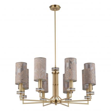 Candelabre, Lustre - Candelabru 8 brate design clasic realizat manual Genova