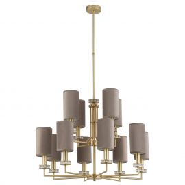 Candelabru 12 brate design clasic realizat manual Genova