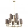 Candelabru 12 brate design clasic realizat manual Genova