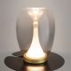 Veioze - Veioza LED / Lampa de masa design decorativ Splash auriu/gri