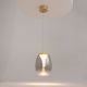 Pendule, Lustre suspendate - Pendul LED design decorativ Splash auriu/gri