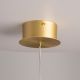 Pendule, Lustre suspendate - Pendul LED design decorativ Splash auriu/gri