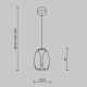 Pendule, Lustre suspendate - Pendul LED design decorativ Splash auriu/gri