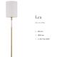 Lampadare - Lampa de podea LUX realizata manual Lea