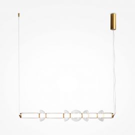 Pendule, Lustre suspendate - Lustra/Pendul LED design decorativ Cosmo alama
