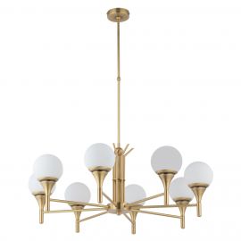 Candelabre, Lustre - Lustra deosebita design LUX realizat manual MELEZE 8L
