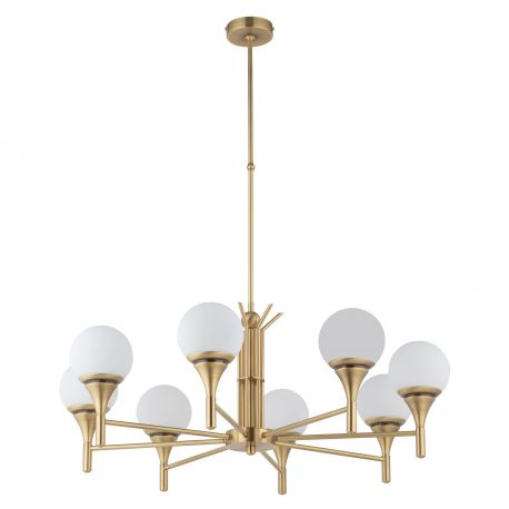 Candelabre, Lustre - Lustra deosebita design LUX realizat manual MELEZE 8L