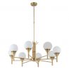 Lustra deosebita design LUX realizat manual MELEZE 8L