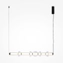 Lustra/Pendul LED design decorativ Cosmo negru