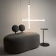 Pendule, Lustre suspendate - Lustra/Pendul LED design decorativ Cosmo negru