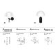 Pendule, Lustre suspendate - Pendul design modern decorativ Memory negru