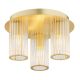 Lustre aplicate - Lustra aplicata eleganta realizata din alama Hampton 3L