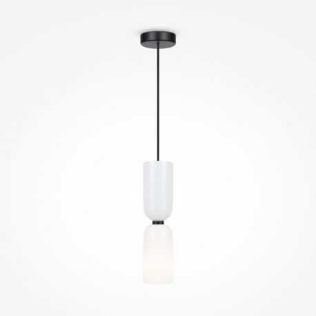 Pendule, Lustre suspendate - Pendul design modern decorativ Memory alb/negru