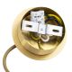 Pendule, Lustre suspendate - Pendul elegant realizat din alama Hampton