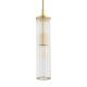 Pendule, Lustre suspendate - Pendul elegant realizat din alama Hampton