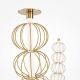 Pendule, Lustre suspendate - Lustra LED suspendata design decorativ Golden Cage