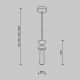Pendule, Lustre suspendate - Pendul design modern decorativ Kyoto