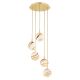 Pendule, Lustre suspendate - Lustra cu 5 pendule design minimalist Aruba