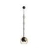 Pendul design modern decorativ Ros negru