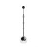 Pendul design modern decorativ Ros negru