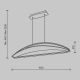 Candelabre, Lustre - Lustra LED design modern decorativ Breeze