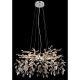 Pendule, Lustre suspendate - Candelabru elegant design modern Danna cromat/ fumuriu