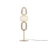 Veioza LED design modern decorativ Pattern auriu