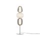 Veioza LED design modern decorativ Pattern crom