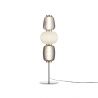 Veioza LED design modern decorativ Pattern crom