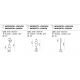 Veioze - Veioza LED design modern decorativ Pattern crom
