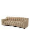 Canapea design LUX Kelly, Cascade S sand