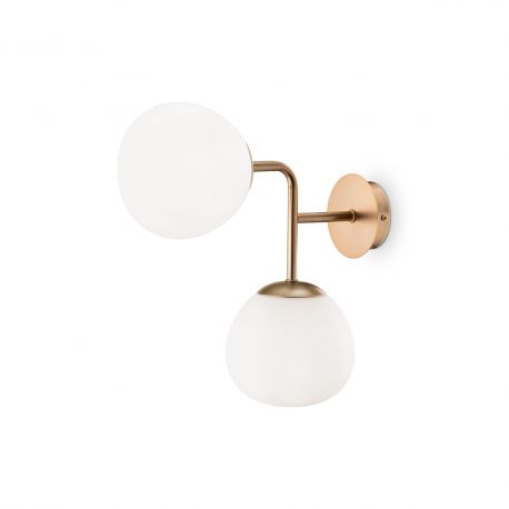 Aplice, corpuri de iluminat pentru pereti - Aplica de perete design modern Erich 2L