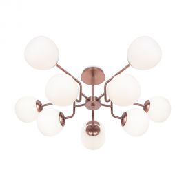 Lustra design deosebit Erich auriu 10L