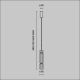 Pendule, Lustre suspendate - Pendul LED design modern decorativ Ordo