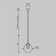 Pendule, Lustre suspendate - Pendul design modern minimalist Basic