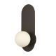 Aplice, corpuri de iluminat pentru pereti - Aplica de perete design modern minimalist Bao negru