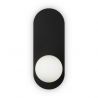 Aplica de perete design modern minimalist Bao negru