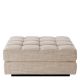 Banchete-Tabureti - Otoman design LUX, Suport picioare canapea modulara Dean Skyward sand