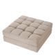 Banchete-Tabureti - Otoman design LUX, Suport picioare canapea modulara Dean Skyward sand