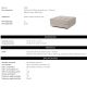 Banchete-Tabureti - Otoman design LUX, Suport picioare canapea modulara Dean Skyward sand