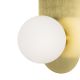 Aplice, corpuri de iluminat pentru pereti - Aplica de perete design modern minimalist Bao aurie